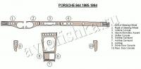 Декоративные накладки салона Porsche 944 1985-1994 полный набор